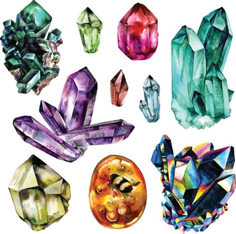 Gemstone Illustrations, Royalty-Free Vector Graphics & Clip Art - iStock