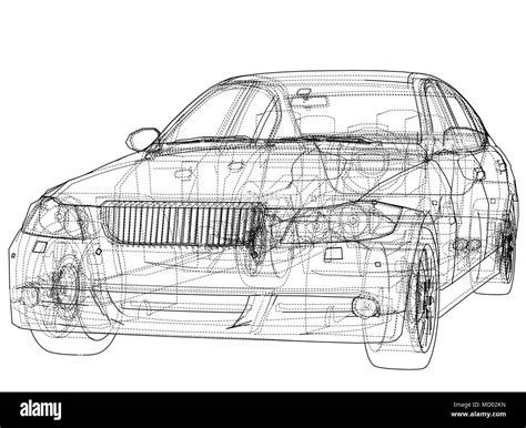 Concept car. Vector Stock Vector Image & Art - Alamy