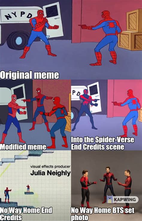 I think it's about time we gave the "Spider-Man Pointing" meme a rest : Spiderman