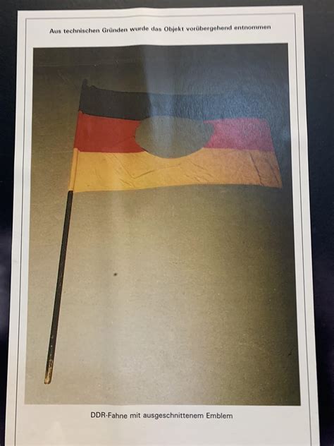 Modified flag of the GDR after the fall of Berlin Wall : r/vexillology