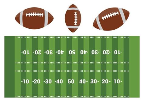 Football Field Lines Vector at GetDrawings | Free download