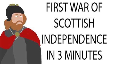 First War of Scottish Independence | 3 Minute History - YouTube