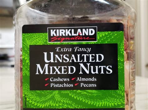 Costco Unsalted Mixed Nuts - Kirkland (Healthy Delicious)