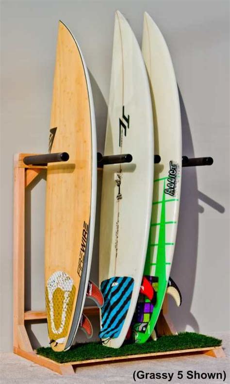 Vertical Self Standing : Grassy Surf Rack | Rack de prancha de surfe ...