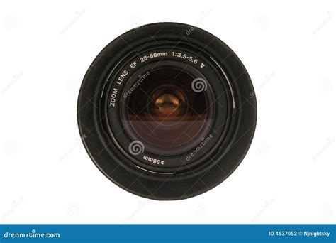 28-80mm Dslr Camera lens stock photo. Image of glass, macro - 4637052