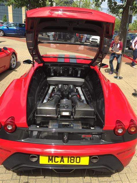 F430 scuderia Engine Bay