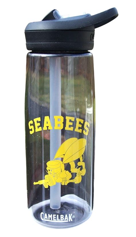 25 oz Water Bottle - Seabee Museum and Memorial Park