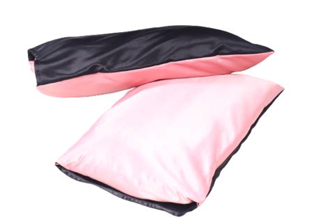 Pink & Black Satin Plain Standard 400 tc Pillowcase | Shop Today. Get ...