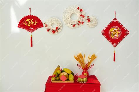 Premium Photo | Vietnamese lunar new year decorations