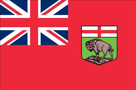 Canadian Manitoba Flag 3x5 - Uncommon USA