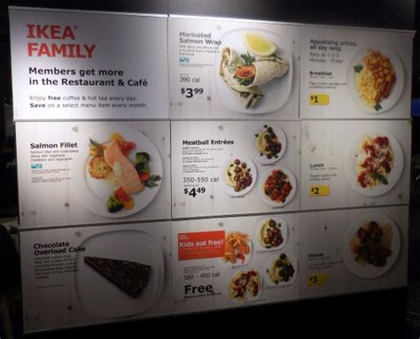 Ikea Us Restaurant Menu - Test 2