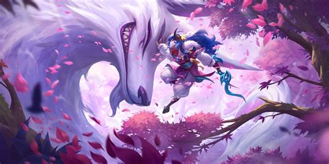 Spirit Blossom Kindred Lvl 2 Full Artwork - Legends of Runeterra by ...