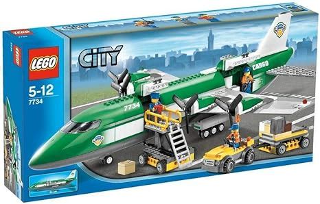 Amazon.com: LEGO 7734 City Cargo Plane : Toys & Games