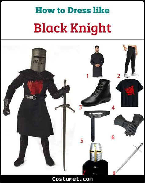 Black Knight (Monty Python) Costume for Halloween