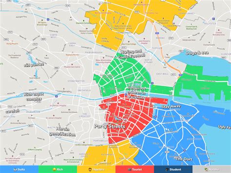 Dublin Neighborhood Map