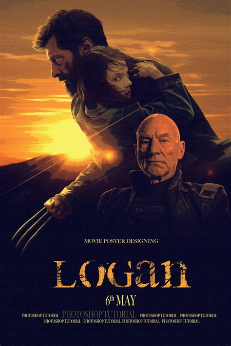 Logan Movie Poster Designing II Photoshop Tutorial II - 7studio777