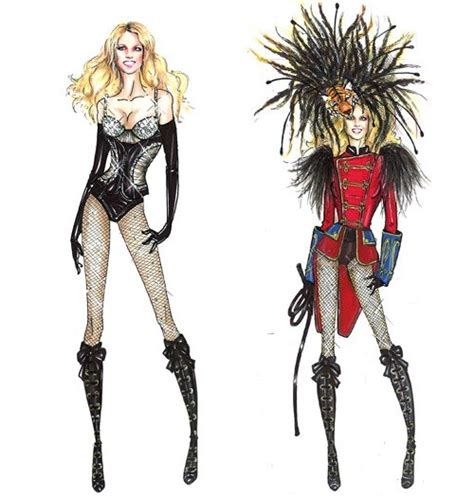 Dsquared2 Designs Circus Costumes for Britney Spears Tour ...