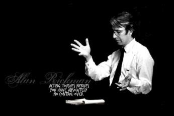 Alan Rickman Laptop Wallpaper 4k - Wallpaperforu