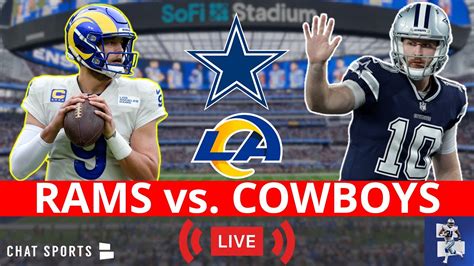 Cowboys vs. Rams Live Streaming Scoreboard, Play-By-Play, Highlights ...