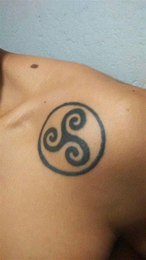 This is my tattoo. this is a Toltec symbol representing the perfect combination of mind body and ...