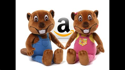 "Busy Beavers From Amazon" | Buy Billy & Betty Beaver Plush Toy Animals ...