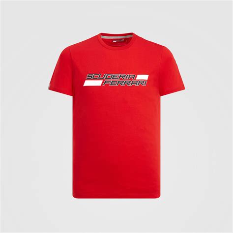 Scuderia Logo T-Shirt - Scuderia Ferrari | Fuel For Fans