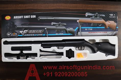 M170B Airsoft Sniper Rifle By Airsoft Gun India - Airsoft Gun India