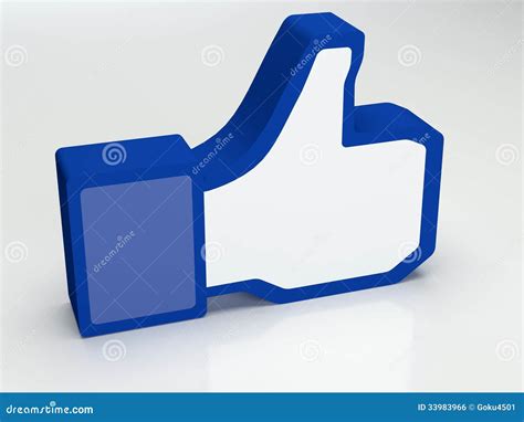 Facebook Thumbs Up Logo Vector On White Background Editorial Image | CartoonDealer.com #206666018