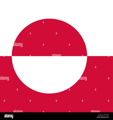 Greenland denmark flag hi-res stock photography and images - Alamy