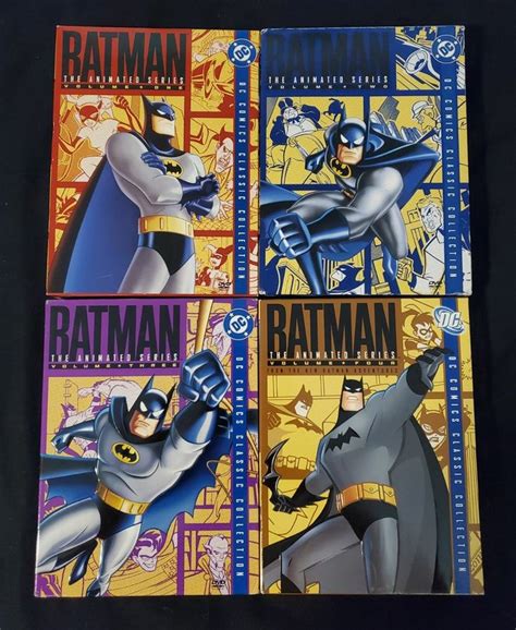 Batman The Animated Series: All 4 DVD Vo | Batman the animated series ...