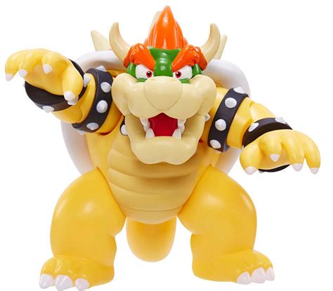 World of Nintendo Super Mario Series 1 Bowser 6 Deluxe Action Figure Jakks Pacific - ToyWiz