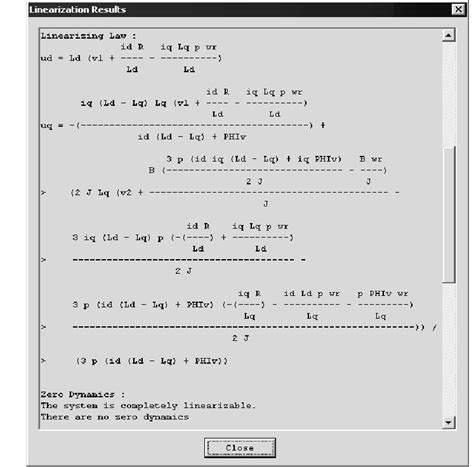 Linearization results for the example 2 | Download Scientific Diagram