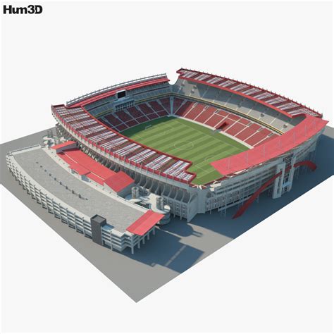 Ellis Park Stadium 3D model - Architecture on Hum3D