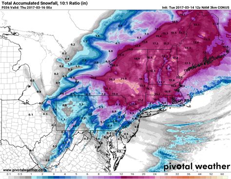 Large Snowstorm Impacts Northeastern U.S. - MountainWave Weather