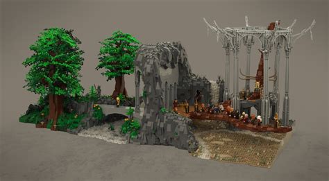 Great MOCs of the scenes from the Lord of the Rings and Hobbits. - Lego Reviews