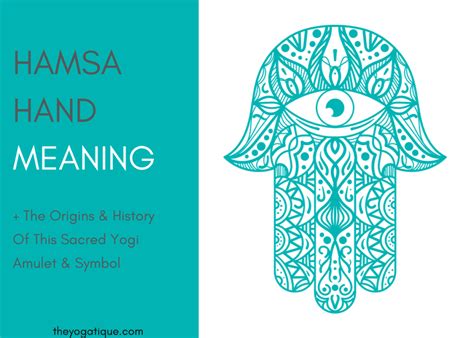 Hamsa Hand Meaning + The Origin, History, & How To Wear The Sacred ...