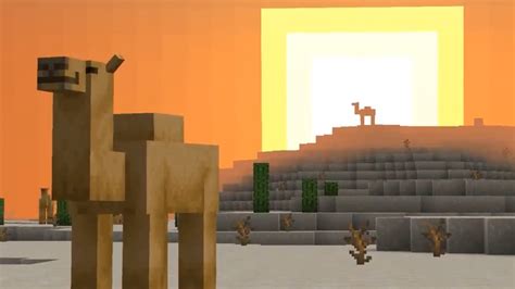 Minecraft camel – how to find and tame the desert mob