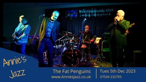 The Fat Penguins, Chalkwell Park rooms, Hockley, December 5 2023 | AllEvents.in