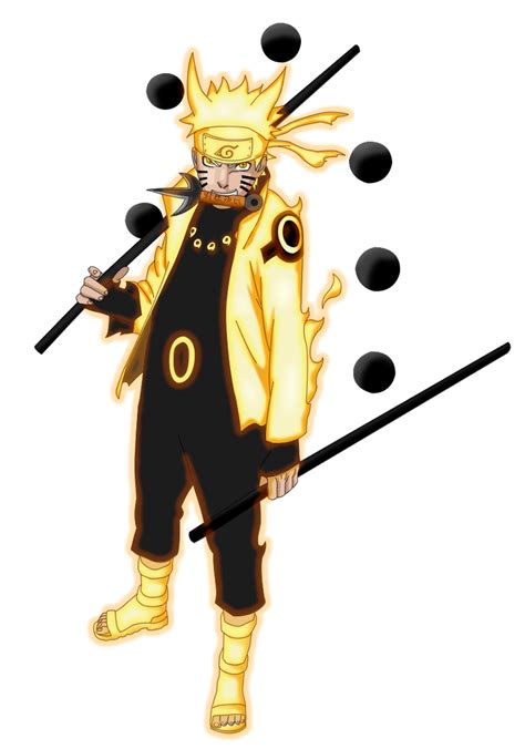 Uzumaki Naruto - Six Paths Sage Mode by RedCZ on DeviantArt