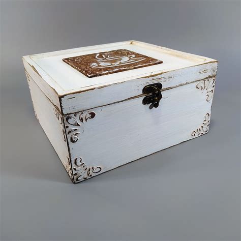 Personalized Wooden Tea Box. Engraved Tea Chest Can Be a Nice - Etsy