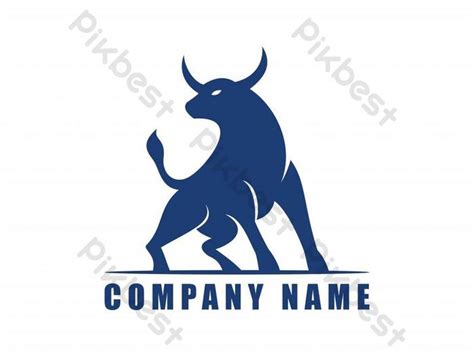 Ox Bull Logo Vector Graphic Element PNG Images | EPS Free Download - Pikbest