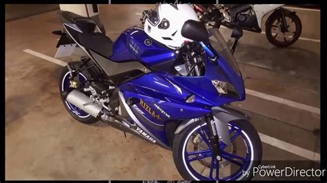 YZF R125 Modified Stock Exhaust removal and full system installation (1st Vlog - YouTube