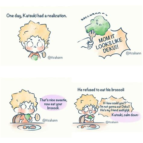 Baby Katsu and Broccoli | My hero academia memes, Boku no hero academia funny, My hero academia ...