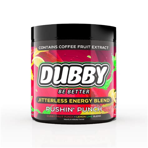 Pushin' Punch Energy Drink Tub – Dubby Energy