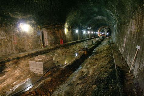 Photos inside a future Crossrail Tunnel