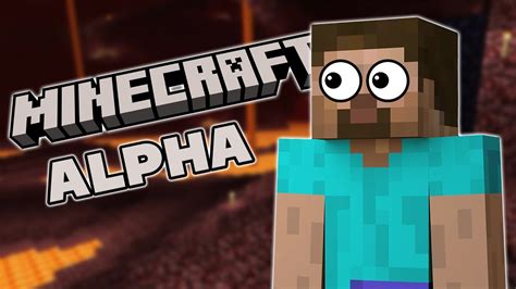 Revisiting the Minecraft Alpha - YouTube