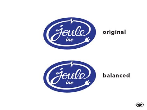 Joule Logo | Beautiful logos design, Letter logo, Blue branding