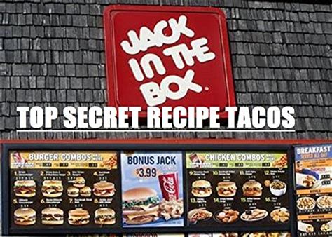 Jack In The Box Secret Menu - All You Need Infos