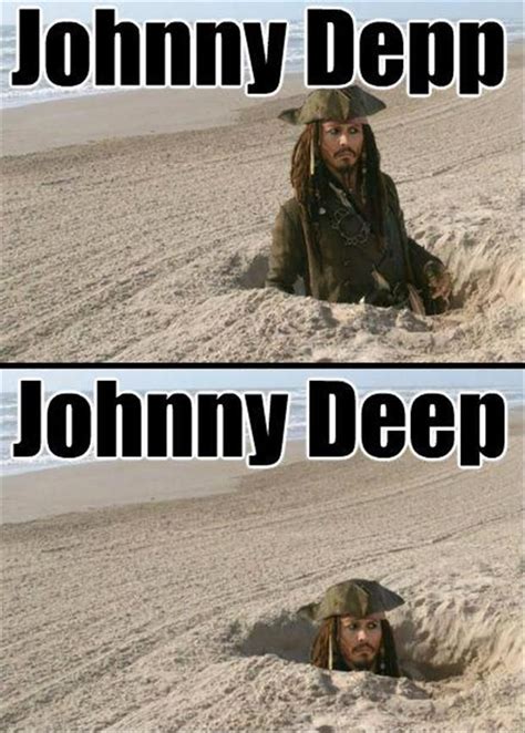 Funny Play On Names - 35 Pics | Johnny depp, Johnny deep, Celebrity name puns