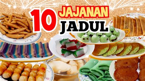 10 KREASI JAJANAN JADUL - NOSTALGIA GENERASI 90an - YouTube